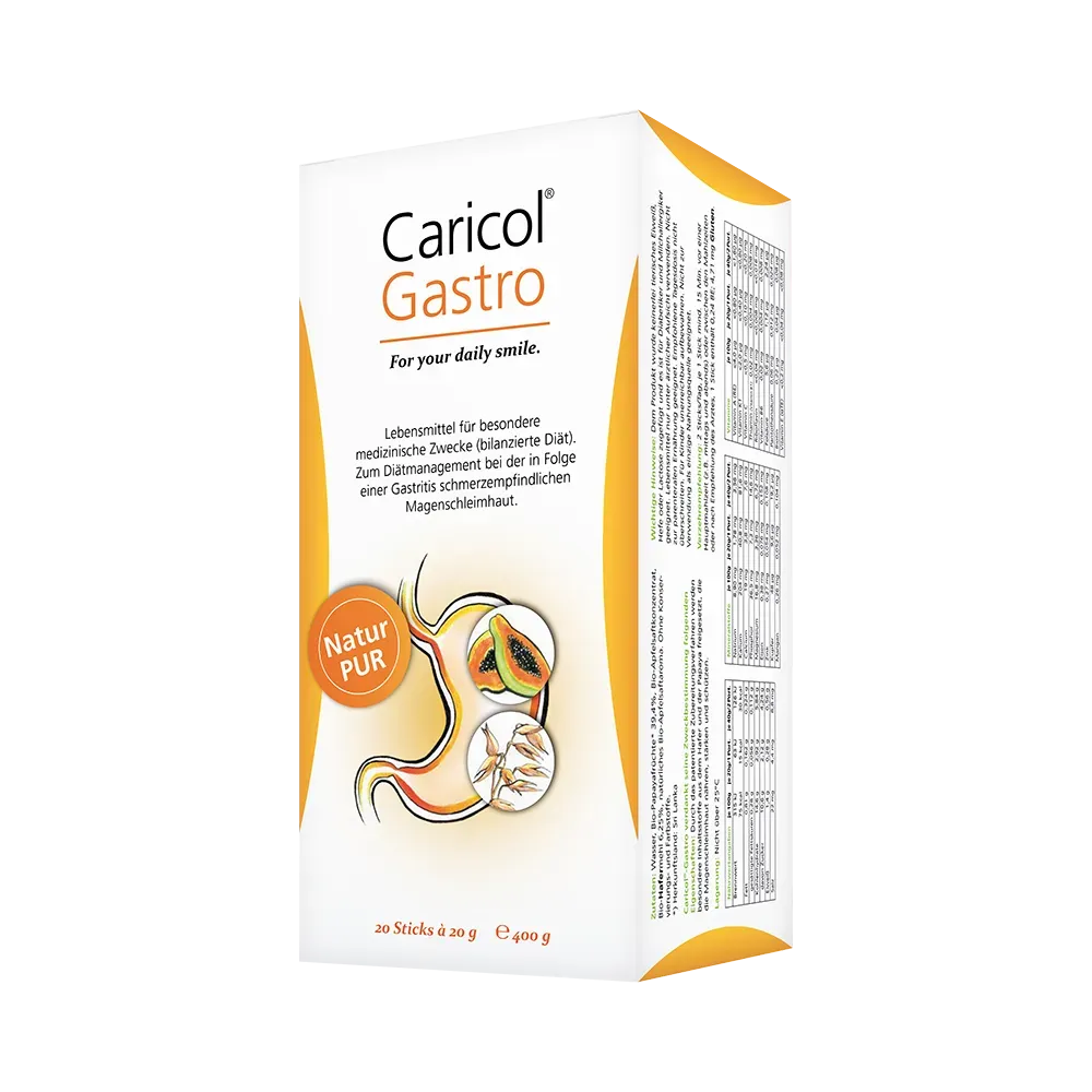 Caricol®-Gastro, Organic - 20 x 20 g liquid