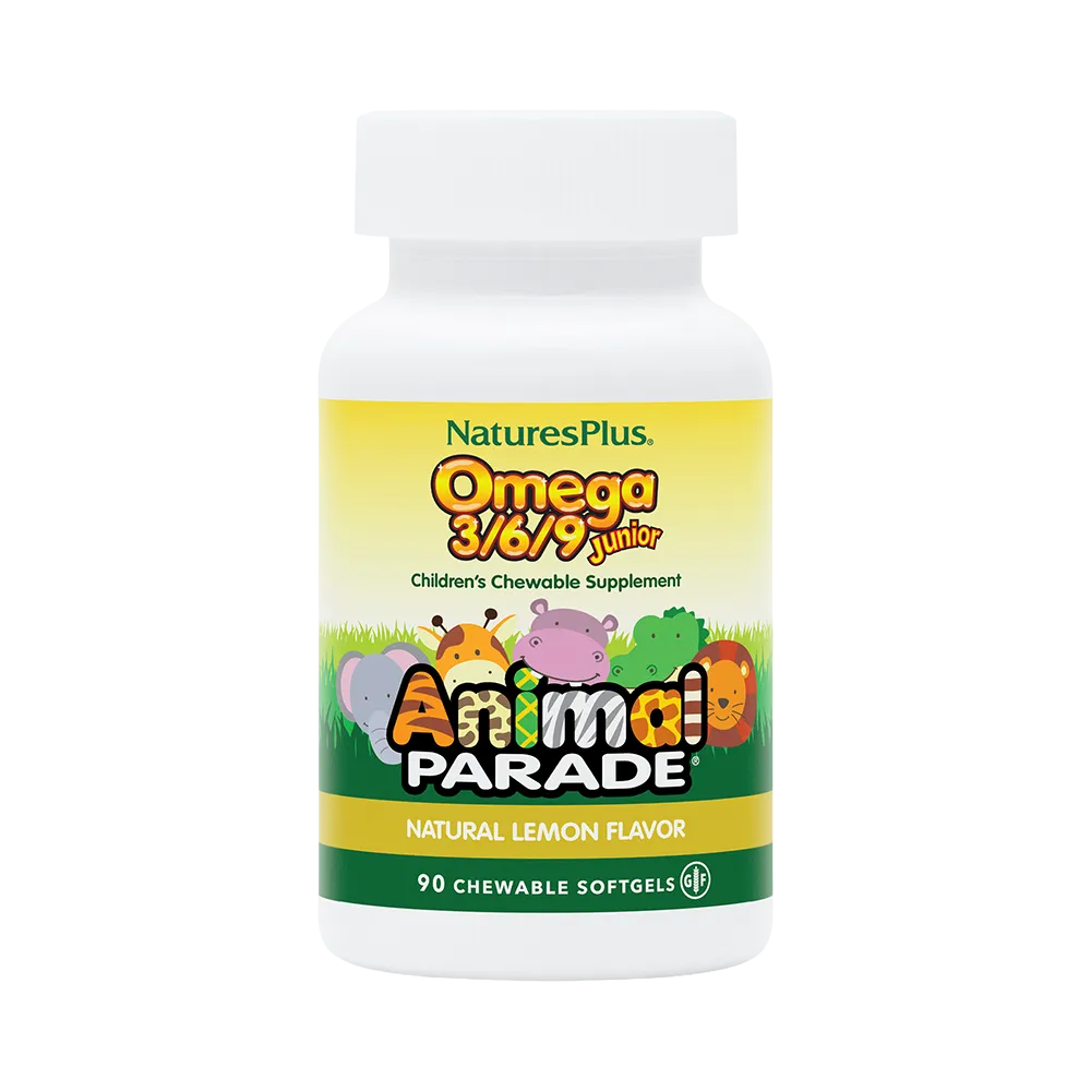 Animal Parade® Omega 3/6/9 - 90 chewables