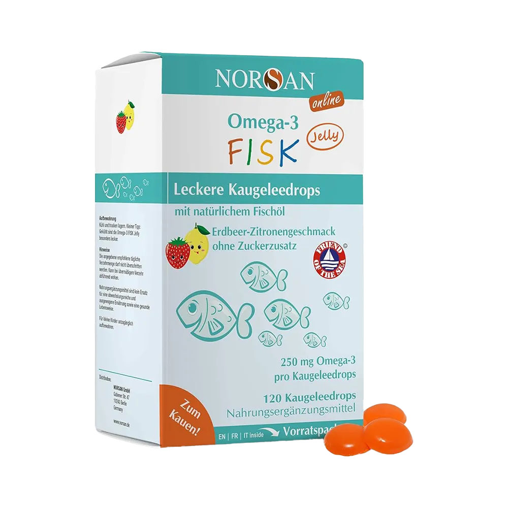 Omega-3 KIDS Jelly - 120 chewables