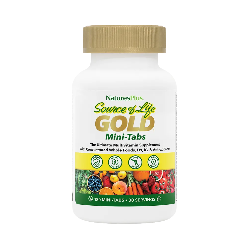 Source of Life® GOLD Multivitamin Minitablets - 180 tablets