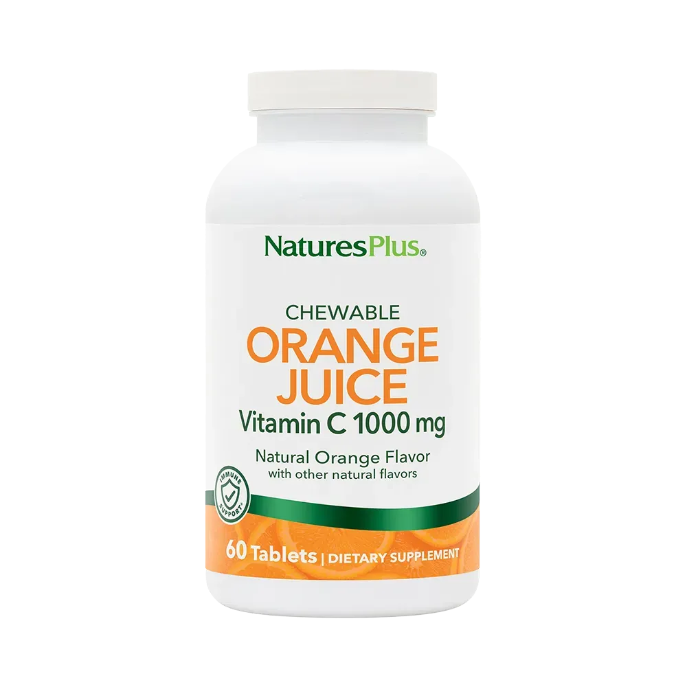 Orange Juice Vitamin C 1000 mg - 60 chewables