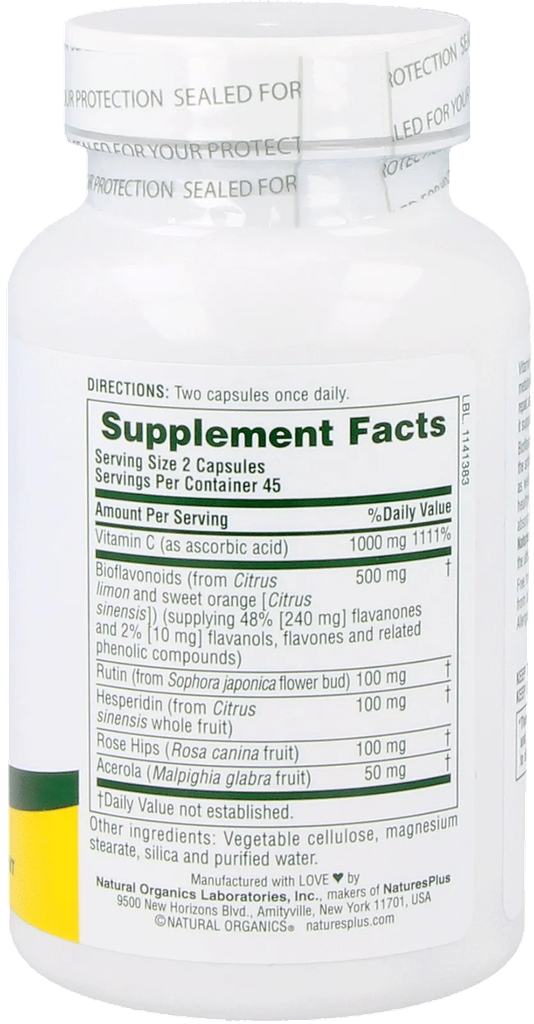 Super C Complex 500 mg - 90 Capsules