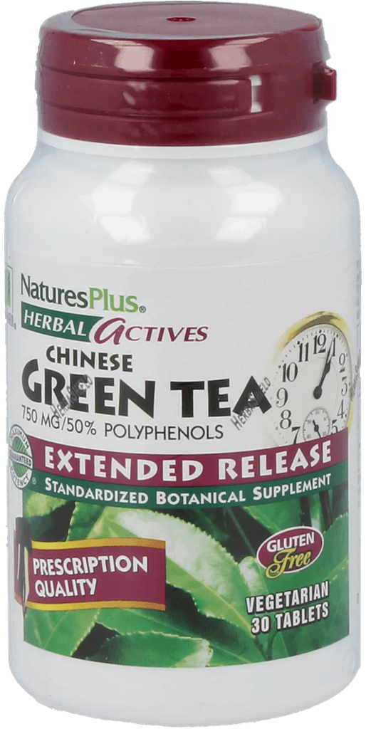 Chinese Green Tea 750 mg - 30 Tablets