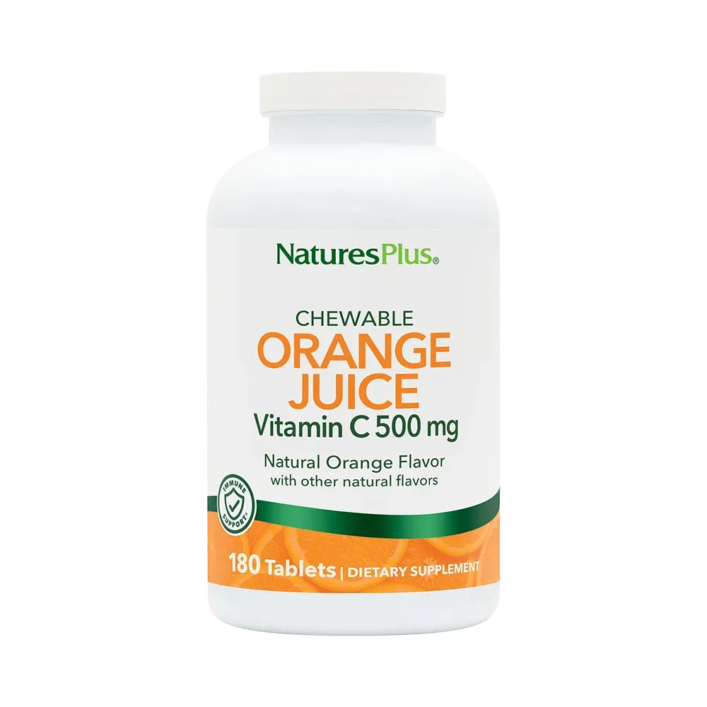 Orange Juice Vitamin C 500 mg - 180 chewables