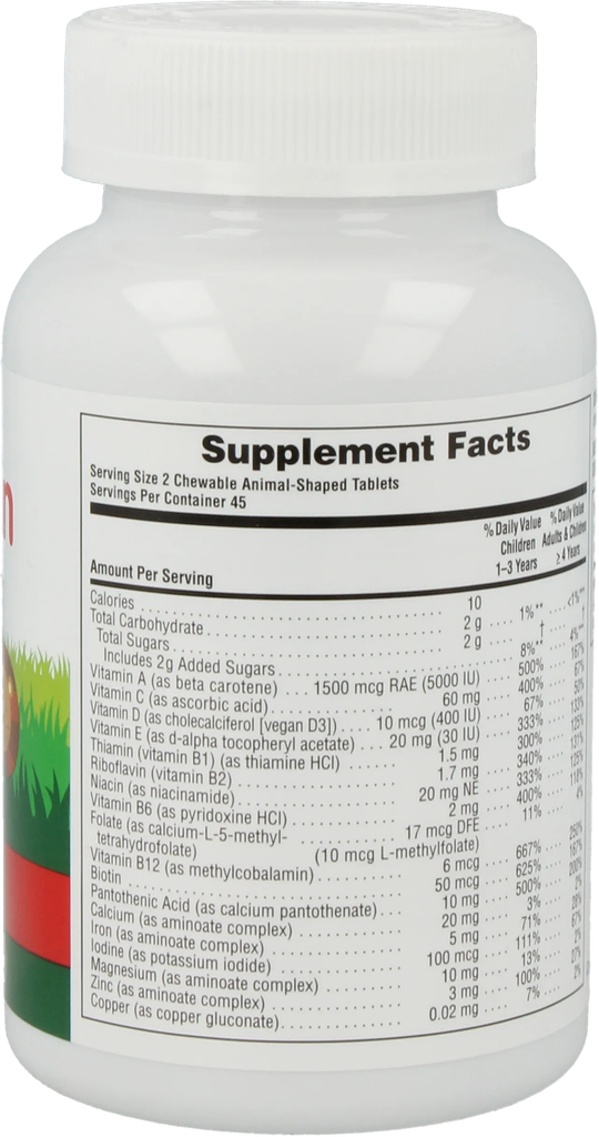 Animal Parade® Multivitamin Kirschgeschmack - 90 Lozenges