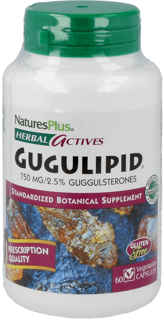 Gugulipid® 750 mg - 60 Capsules