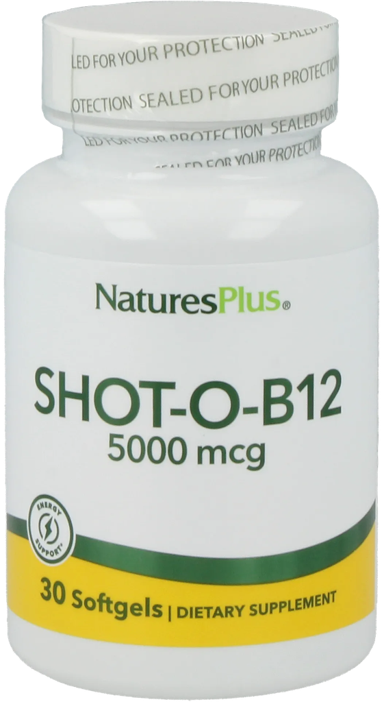 Shot-O-B12® 5000 mcg / Softgels - 30 Softgels