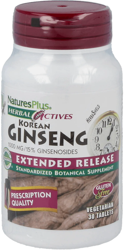 Korean Ginseng 1000 mg - 30 Tablets