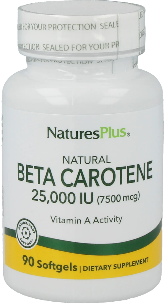 Natural Beta Carotene - 90 softgels