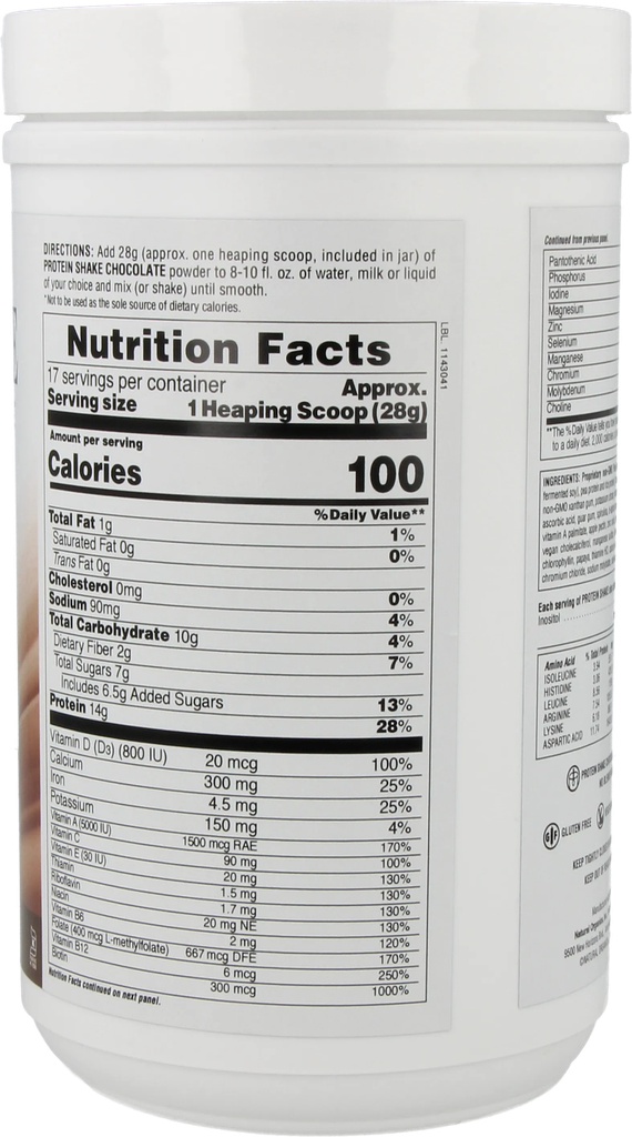 Protein Shake - Chocolate - 952g Powder