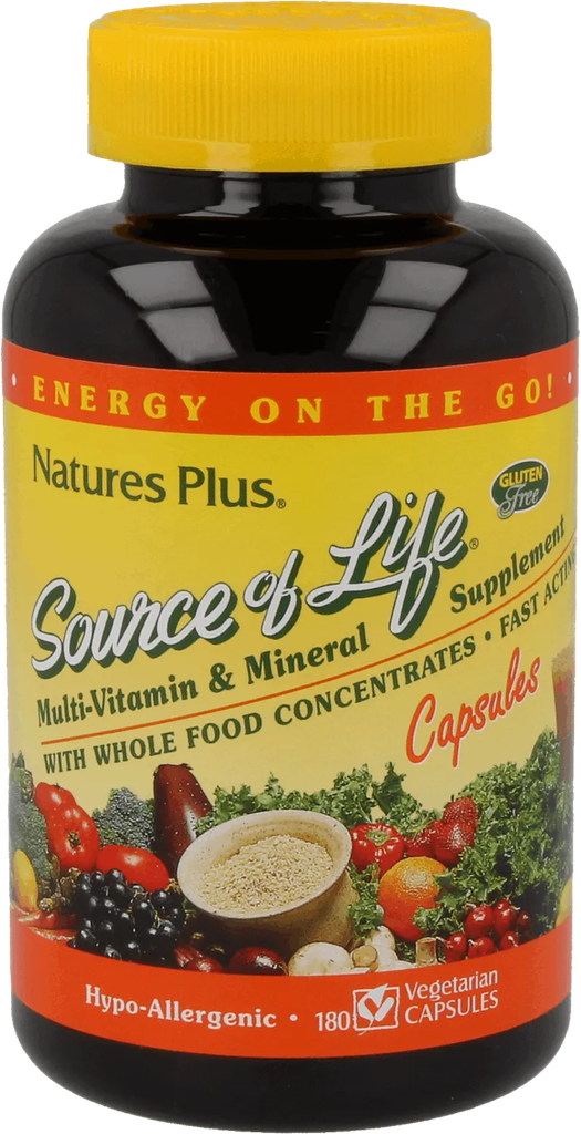Source of Life® Capsules - 180 Capsules