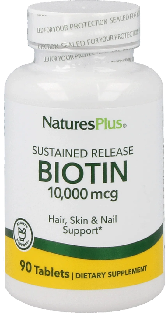 Biotin 10,000 mcg - 90 tablets