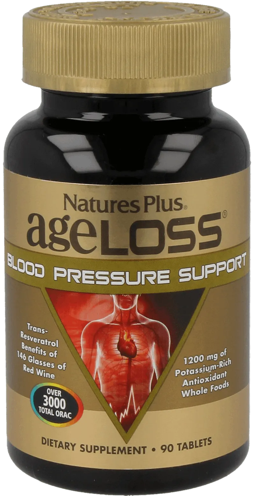 AgeLoss® Blood Pressure Support - 90 Tablets