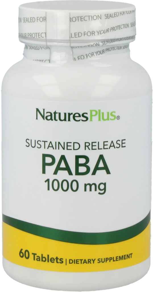 PABA 1000 mg - 60 Tablets