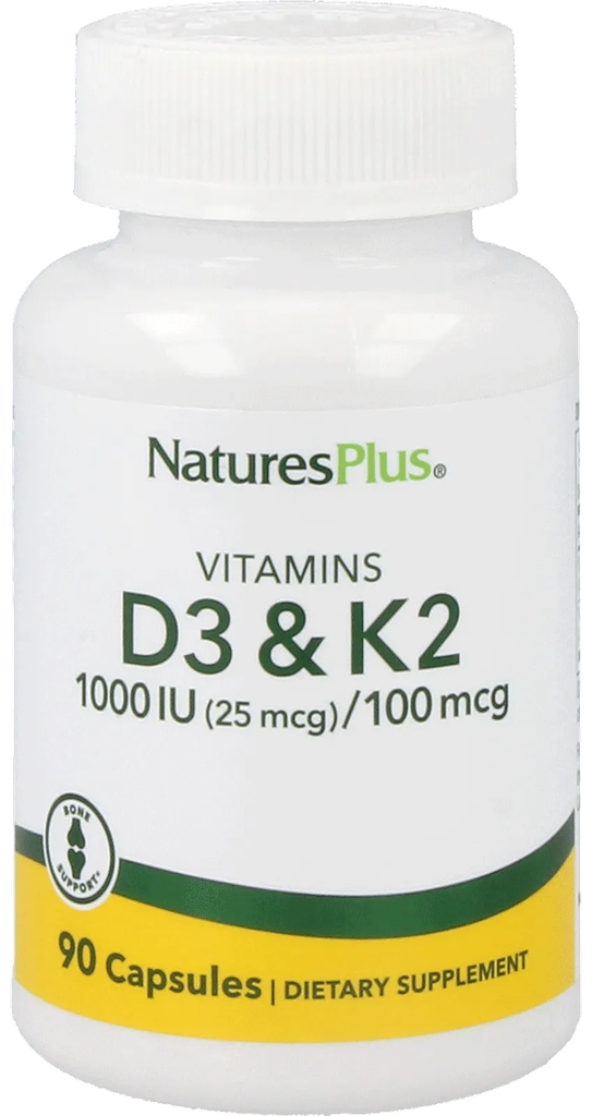 Vitamin D3 1000 IE + Vit. K2 100 mcg, 90 capsules