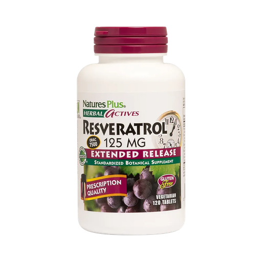 [NP-7371] Herbal Actives Resveratrol Extended Release - 120 tablets