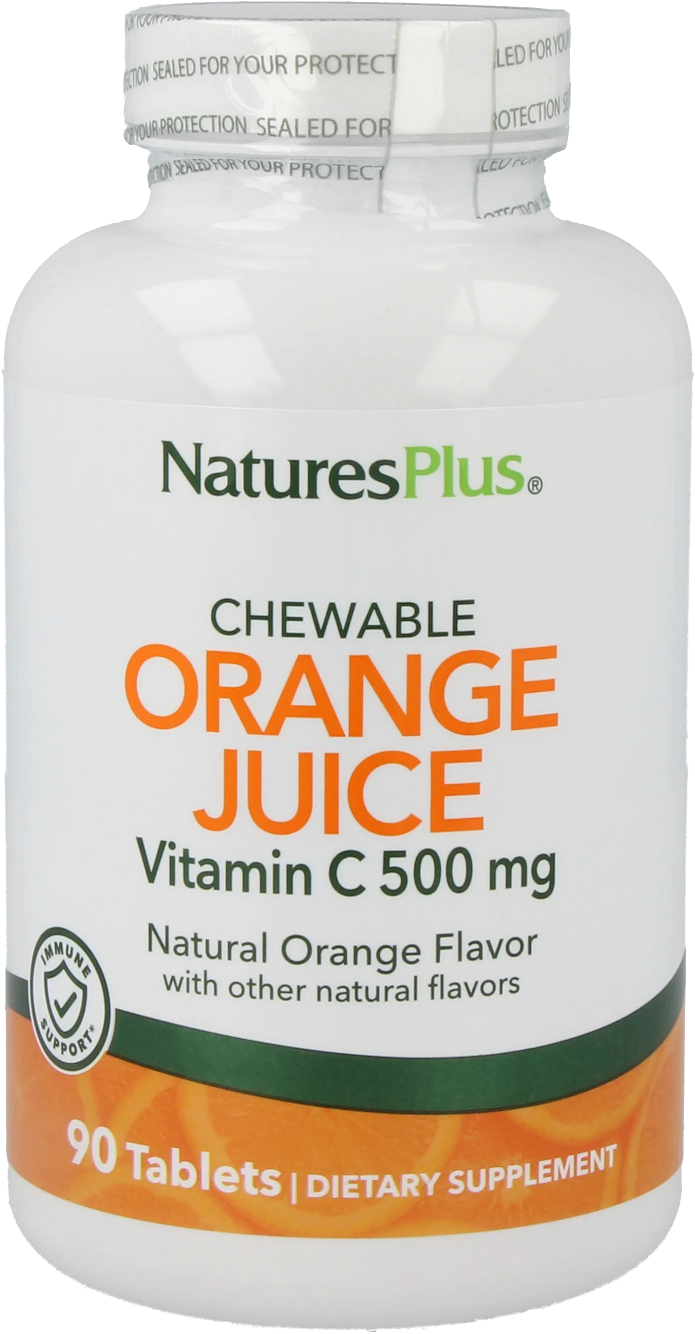 [NP-2465] Orange Juice 500 mg Vitamin C - 90 Lozenges