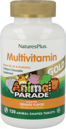 [NP-29936] Animal Parade® GOLD Multivitamin orange - 120 lozenges