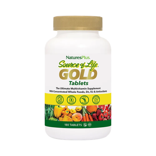 [NP-30712] Source of Life® GOLD Multivitamin - 180 tablets
