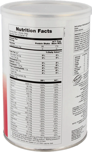 [NP-4574] Protein Shake - Strawberry - 544g Powder