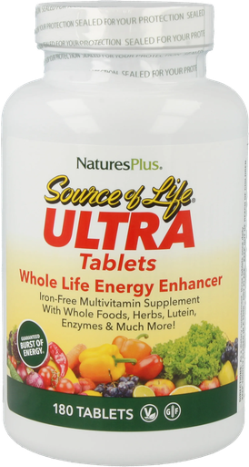 [NP-30526] Ultra Source of Life® No Iron - 180 Tablets