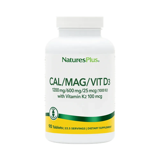 [NP-33646] Cal/Mag/Vit D3 with Vitamin K2 - 90 tablets