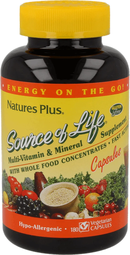 [NP-30593] Source of Life® Capsules - 180 Capsules