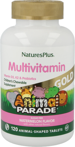 [NP-29938] Animal Parade® GOLD Multivitamin watermelon flavor - 120 Lozenges