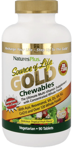 [NP-30719] Source of Life® GOLD - 90 Chewables