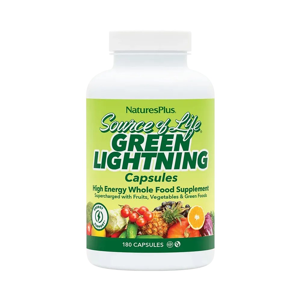 [NP-30578] Source of Life® Green Lightning® - 180 Capsules