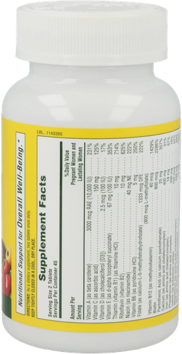 [NP-3092] Source of Life® Prenatal - 180 Tablets