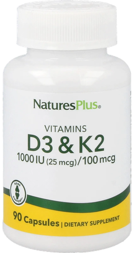 [NP-1043] Vitamin D3 1000 IE + Vit. K2 100 mcg, 90 capsules